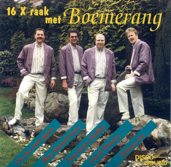 Boemerang - 16 X Raak Met Boemerang, Cd's en Dvd's, Cd's | Pop, Gebruikt, Ophalen of Verzenden