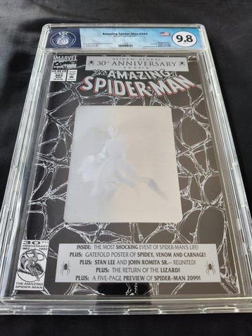 The Amazing Spider-Man #365 - Hologram Cover - EGC 9.8 -, Nieuw