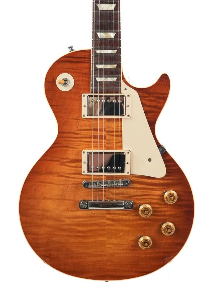 Gibson Custom 1959 Les Paul Reissue Dirty Lemon 2010, Muziek en Instrumenten, Snaarinstrumenten | Gitaren | Elektrisch, Solid body