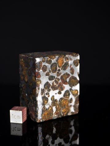 Sericho meteoriet Pallasiet - 258 g - (1), Verzamelen, Mineralen en Fossielen