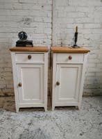 Unieke Vintage Kast, Antieke Tafel , lamp; Brocante | Deco