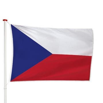 Tsjechische Vlag 40x60cm, Verzenden, Nieuw
