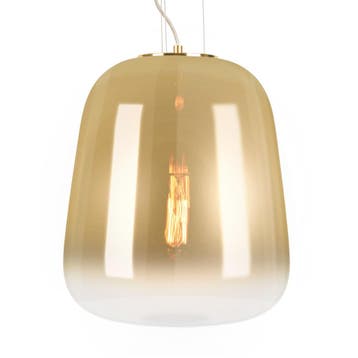 Leitmotiv Hanglamp Cone goud | Retourdeal 15% korting, Verzenden, Nieuw