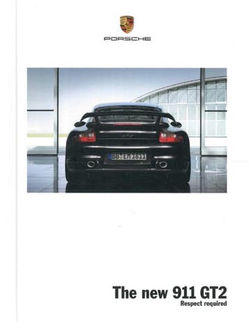 2008 PORSCHE 911 GT2 HARDCOVER BROCHURE ENGELS, Boeken, Nieuw, Porsche, Author
