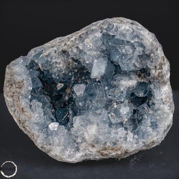 Eersteklas Natuurlijke Celestiet Geode- 3360.15 g