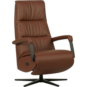 Leren sta-op-stoel Core - Massif Armagnac (donkercognac) -, Huis en Inrichting, Fauteuils, Bohemian, Industrieel, Modern, Scandinavisch