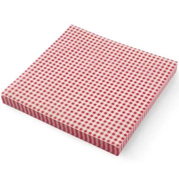 Vetvrij Papier | Rood-Wit | 500 Stuks | 305x305mm HENDI, Verzenden, Nieuw in verpakking