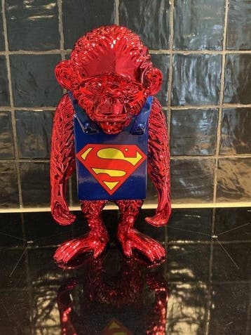 Van Apple Art - Fashion Monkey Superman