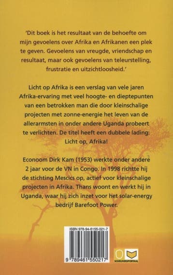 Licht op Afrika 9789461550217 Dirk Kam, Verzenden, Gelezen, Dirk Kam