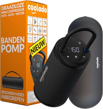Draagbare Accu Fietspomp | Retourdeal | 41% Korting, Auto diversen, Auto-accessoires, Ophalen of Verzenden, Nieuw