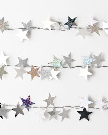 HEMA Slinger 2m sterretjes zilver, Diversen, Verzenden, Nieuw