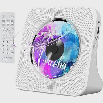 Bluetooth CD Speler met 2 HIFI Speakers, Desktop CD Speler m, Audio, Tv en Foto, Verzenden, Nieuw