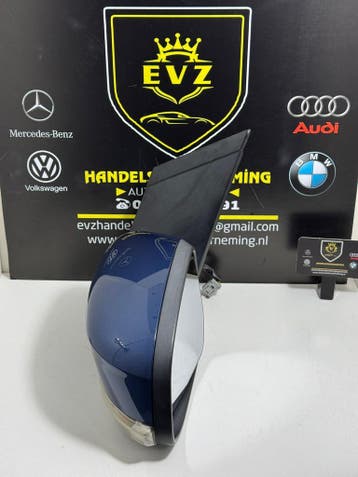 Ford Focus Station 2010 buitenspiegel links 212836367 blauw, Auto-onderdelen, Spiegels, Gebruikt, Ford