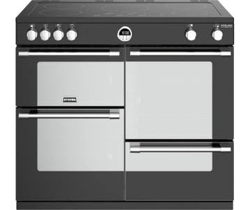 Stoves Sterling S1100 Ei Deluxe Zwart2995, Ophalen of Verzenden, Nieuw, Hete lucht