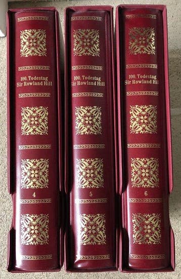 Motiefverzameling 100e sterfdag Sir Rowland Hill 1974 -, Postzegels en Munten, Gestempeld