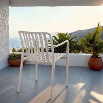 Tuinstoelen Alcudia, weerbestendig, stapelbaar, Verzenden, Nieuw