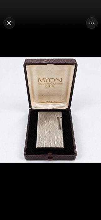 MYON - Zonder minimumprijs - Aansteker - Verzilverd, Nieuw