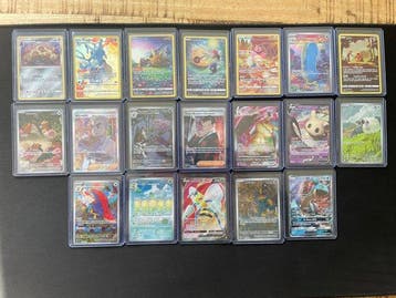 Pokémon - 19 Card Full art - Various sets, Nieuw