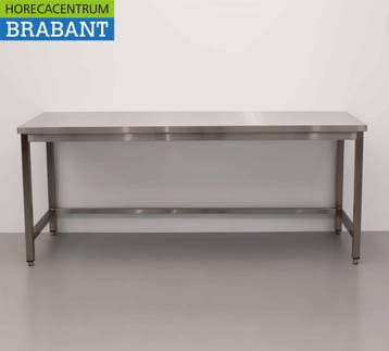 HCB RVS Werktafel Tafel Premium-line 200 x 60 x 85 cm Horeca, Ophalen of Verzenden, Nieuw in verpakking