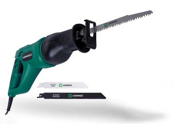 Reciprozaag 900W | Incl. 3 zaagbladen, Verzenden, Nieuw, VONROC