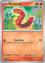 Sizzlipede 036/162 reverse holo Temporal forces, Ophalen of Verzenden, Nieuw, Losse kaart, Foil