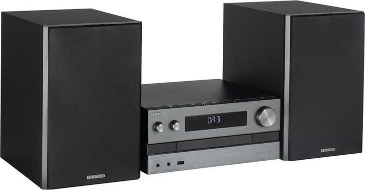 Kenwood M-918DAB - Micro DAB+ HiFi-systeem - Antraciet, Audio, Tv en Foto, Mp3-spelers | Overige merken, Verzenden