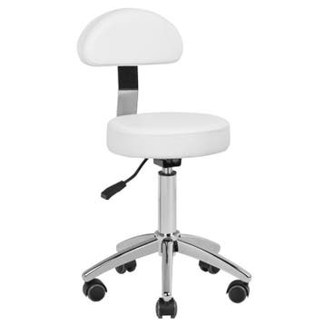 Cosmetische Ergonomische Zadelkruk AM-304 Wit – Met, Ophalen of Verzenden, Nieuw