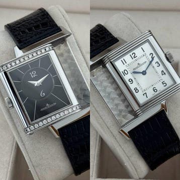 Jaeger-LeCoultre - Reverso Classic Medium Duetto - 212.8.D4, Sieraden, Tassen en Uiterlijk, Nieuw
