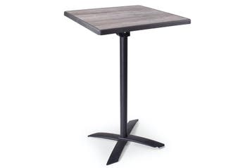 Statafel Helsinki | 70x70cm | opklapbaar, Tuin en Terras, Tuintafels, Ophalen of Verzenden, Nieuw, Vierkant, Kunststof