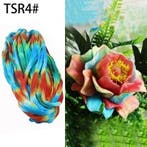 Nylon multitone voor het maken van bloemen turquoise geel, Ophalen of Verzenden, Nieuw
