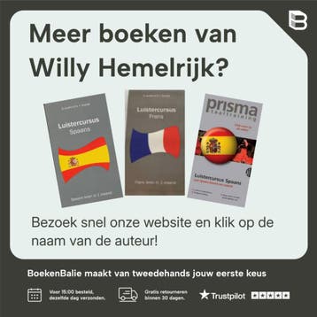 Prisma luistercursus Italiaans - Willy Hemelrijk, Verzenden, Zo goed als nieuw, Willy Hemelrijk
