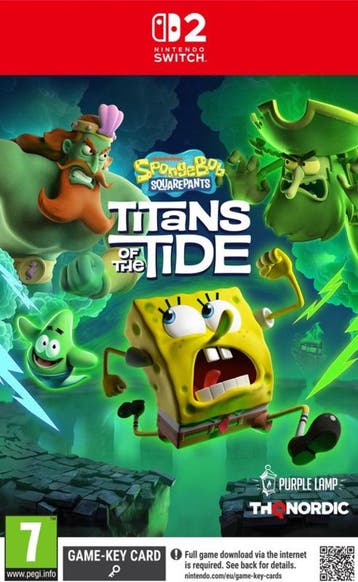 SpongeBob SquarePants Titans of the Tide (Nieuw) - Ninten..., Ophalen of Verzenden, Nieuw
