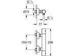 GROHE Grohtherm 1000 Cosmopolitan M - Thermostatische, Doe-het-zelf en Verbouw, Sanitair, Verzenden, Zo goed als nieuw