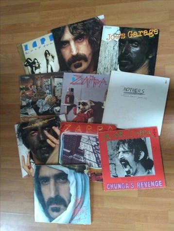Frank Zappa - 10 x albums (inc. double LPs) - LP albums, Nieuw in verpakking