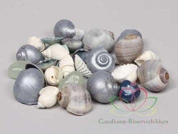Schelpenmix Deluxe Blauw parelmoer 350 gram, Ophalen of Verzenden, Nieuw