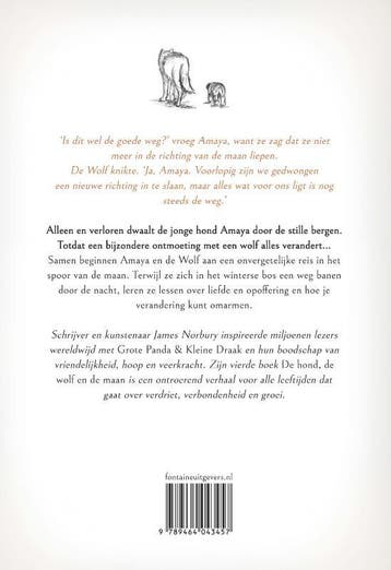 De hond, de wolf en de maan 9789464043457 James Norbury, Verzenden, Zo goed als nieuw, James Norbury
