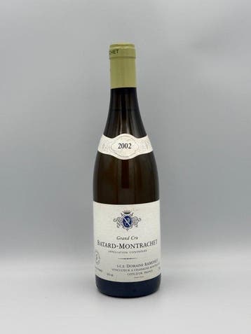 2002 Domaine Ramonet - Bâtard-Montrachet Grand Cru - 1 Fles, Nieuw
