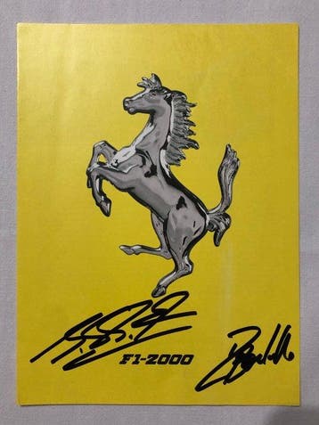 Ferrari - Michael Schumacher and Rubens Barichello - 2000 -, Nieuw