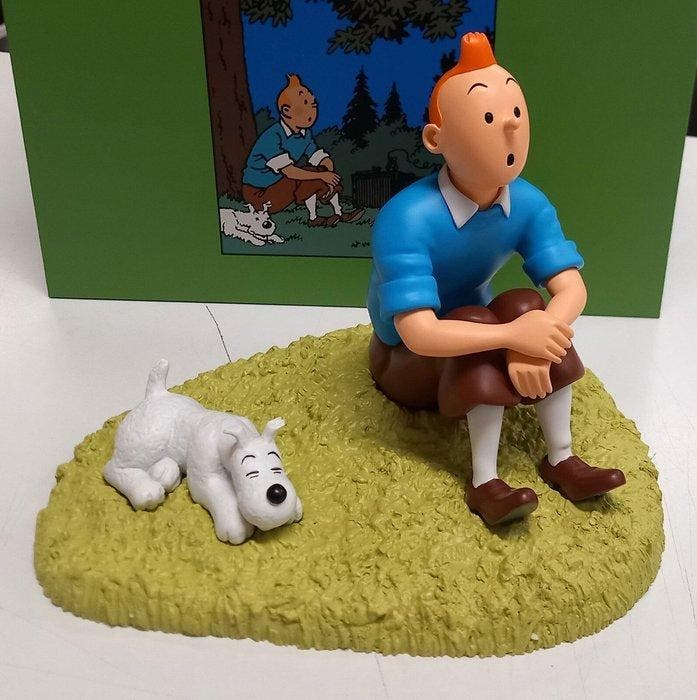 Figuur - Tintin - Statuette Moulinsart 47001 - Hars, Boeken, Strips | Comics