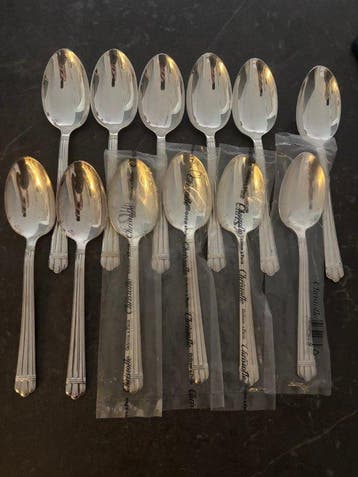 Christofle - Lepel (12) - Aria - Verzilverd
