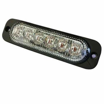 Slimline LED flitser oranje 10/30V R65, Verzenden, Nieuw