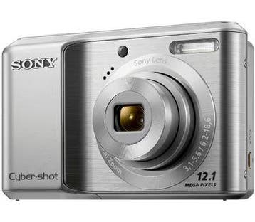 Sony Cyber-shot DSC-S2100 Digitale Compact Camera - Zilver (, Verzenden, Zo goed als nieuw