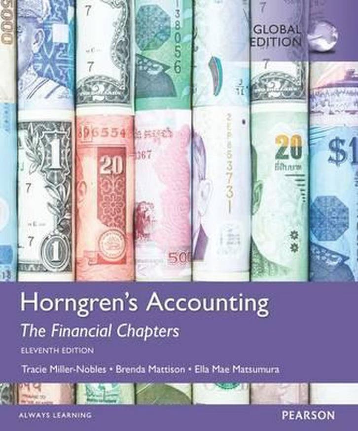 Horngrens Accounting, The Financial Chapters, Global, Boeken, Taal | Engels, Gelezen, Verzenden
