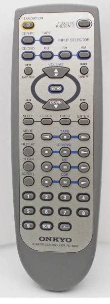 Afstandsbediening Onkyo rc-466s, Ophalen of Verzenden, Nieuw, Origineel