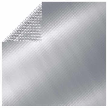 vidaXL Zwembadhoes 975x488 cm PE zilverkleurig, Verzenden, Nieuw
