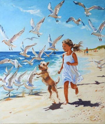 Piotr Michal Kluczewski - Am Strand