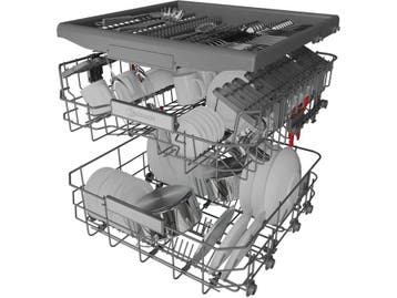 Bauknecht OBIC Ecosilent 8650 - Inbouw Vaatwasser 60cm - 14, Verzenden, Zo goed als nieuw