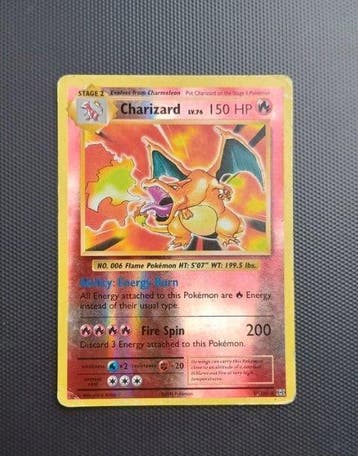 Pokémon - 1 Card - Charizard 11/108 Holo - Various sets, Nieuw