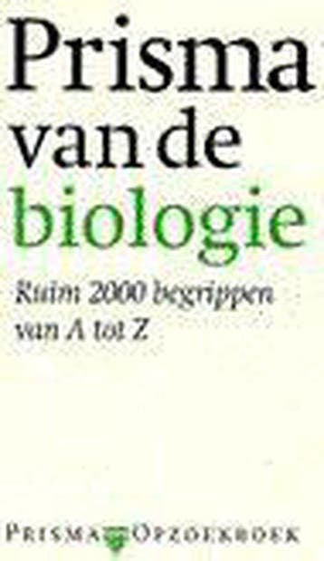 Prisma van de biologie / Prisma pocket woordenboek / 2675, Verzenden, Gelezen, Roswitha E. van Maarle