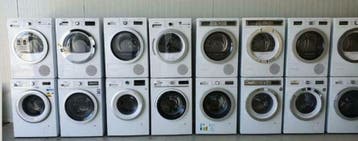 Droger Bosch Siemens AEG Warmtepomp Condens Drogers, 6 tot 8 kg, Ophalen of Verzenden, Zo goed als nieuw, Voorlader